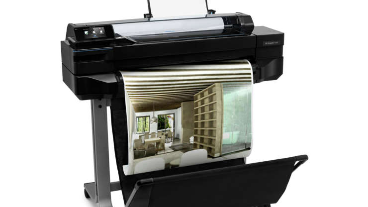 Traceur HP DesignJet T520 arrêté